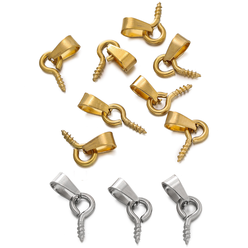 Jewelry Making Eye Pins - 20 Zestawów Zawieszek ze Stali Nierdzewnej