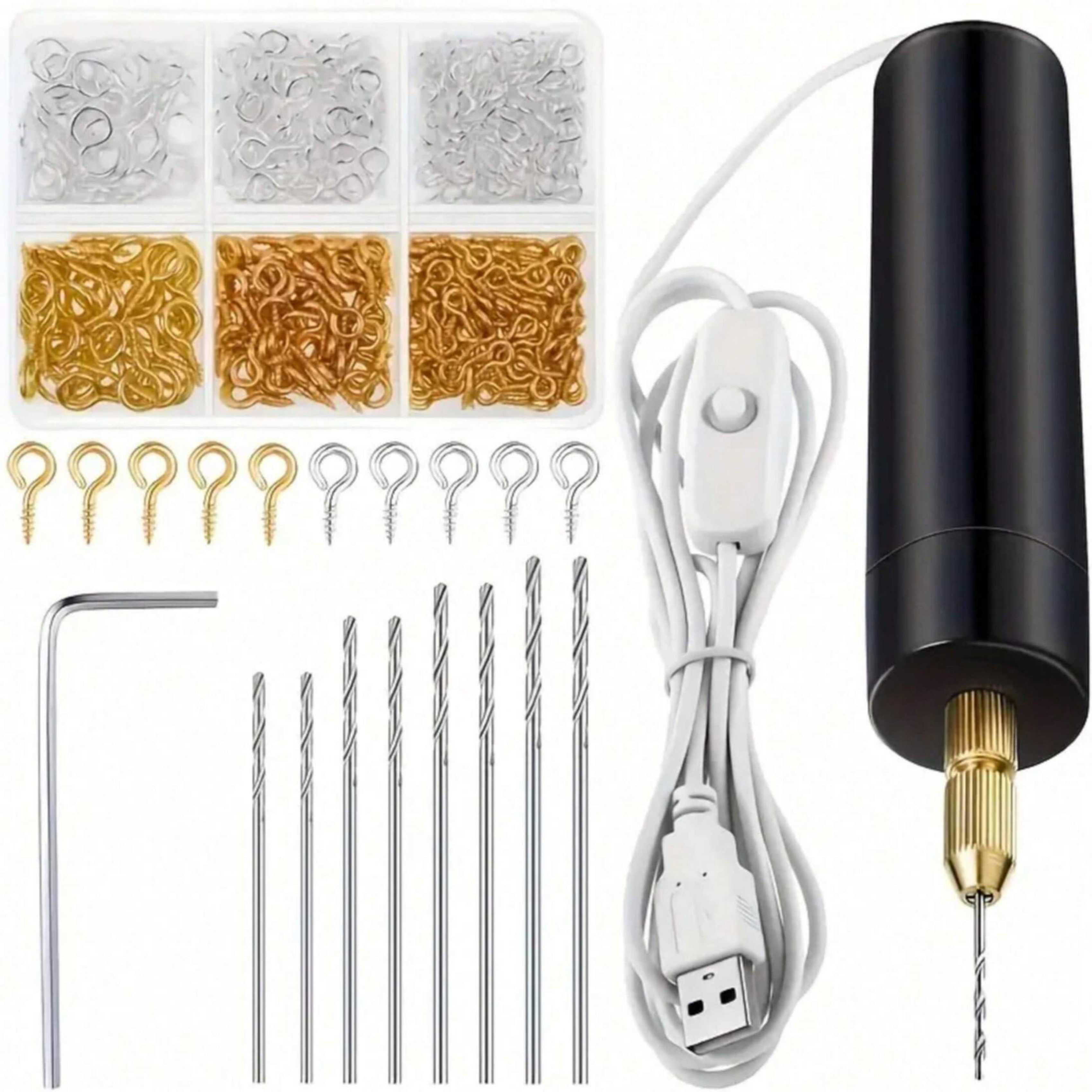 Jewelry Making Dc - 【Mini Zestaw Wiertarek Elektrycznych】10 szt./110 szt./410