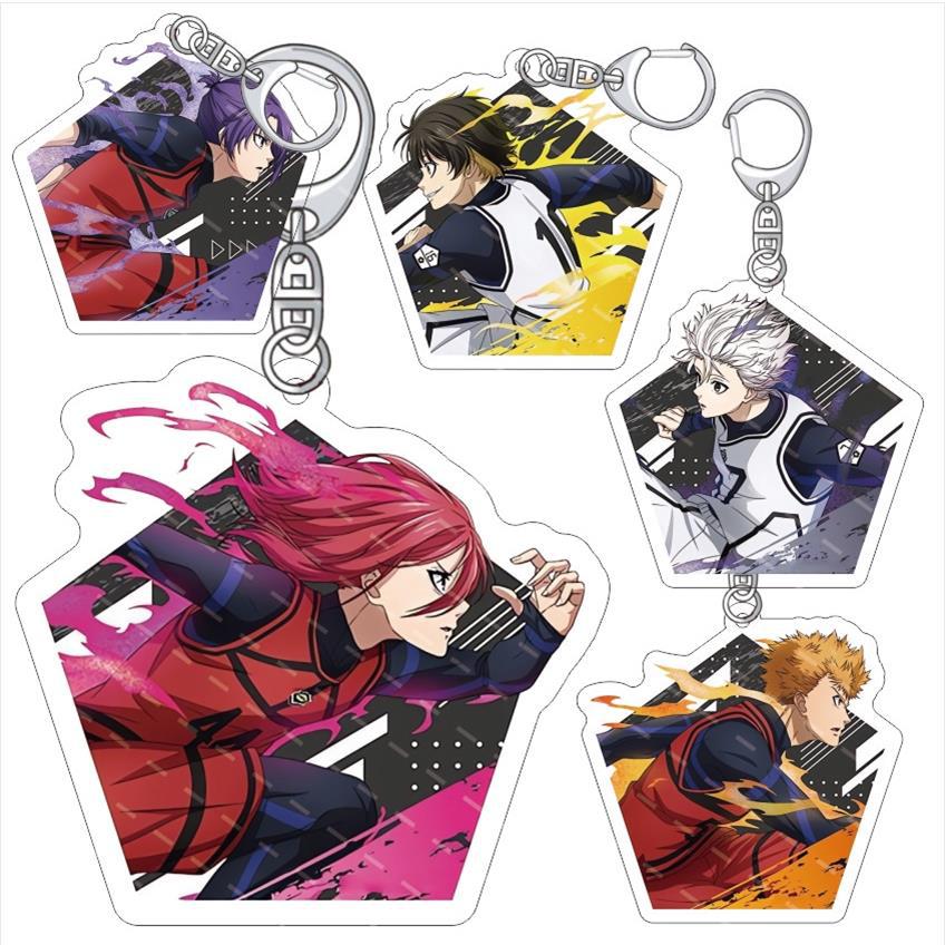 Jewelry Making Resin - Anime Blue Lock Akrylowy Brelok Dziewczyna