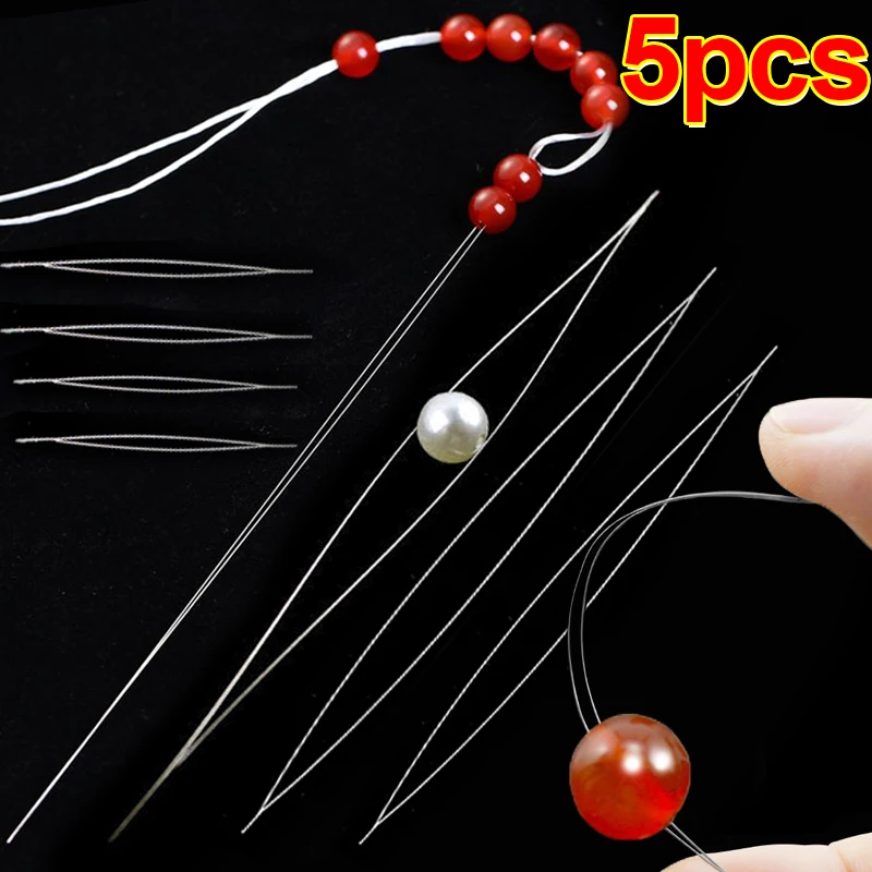 Jewelry Making Eye Pins - 5 sztuk / zestaw igieł do