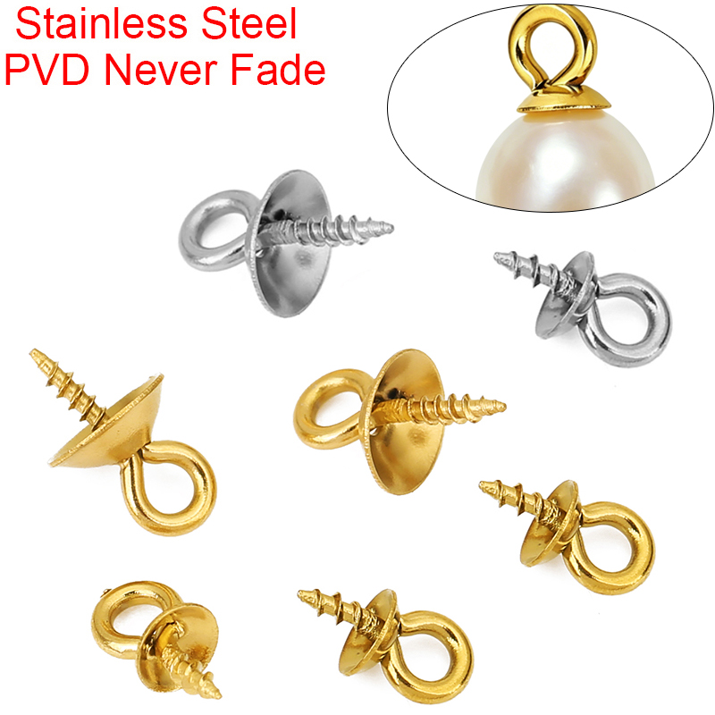 Jewelry Making Eye Pins - 20 szt. Złączki do zawieszek z