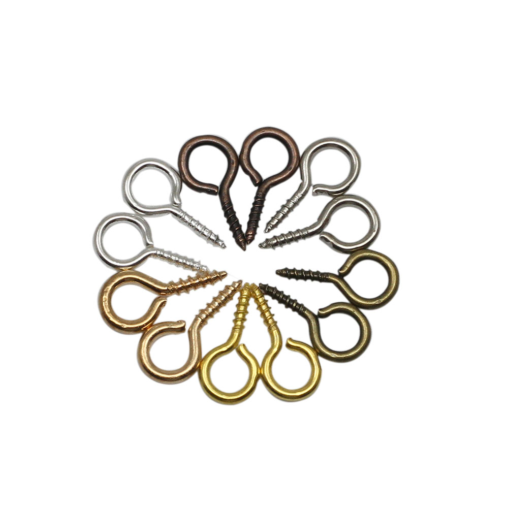 Jewelry Making Eye Pins - 200 szt. Małe, drobne, mini metalowe