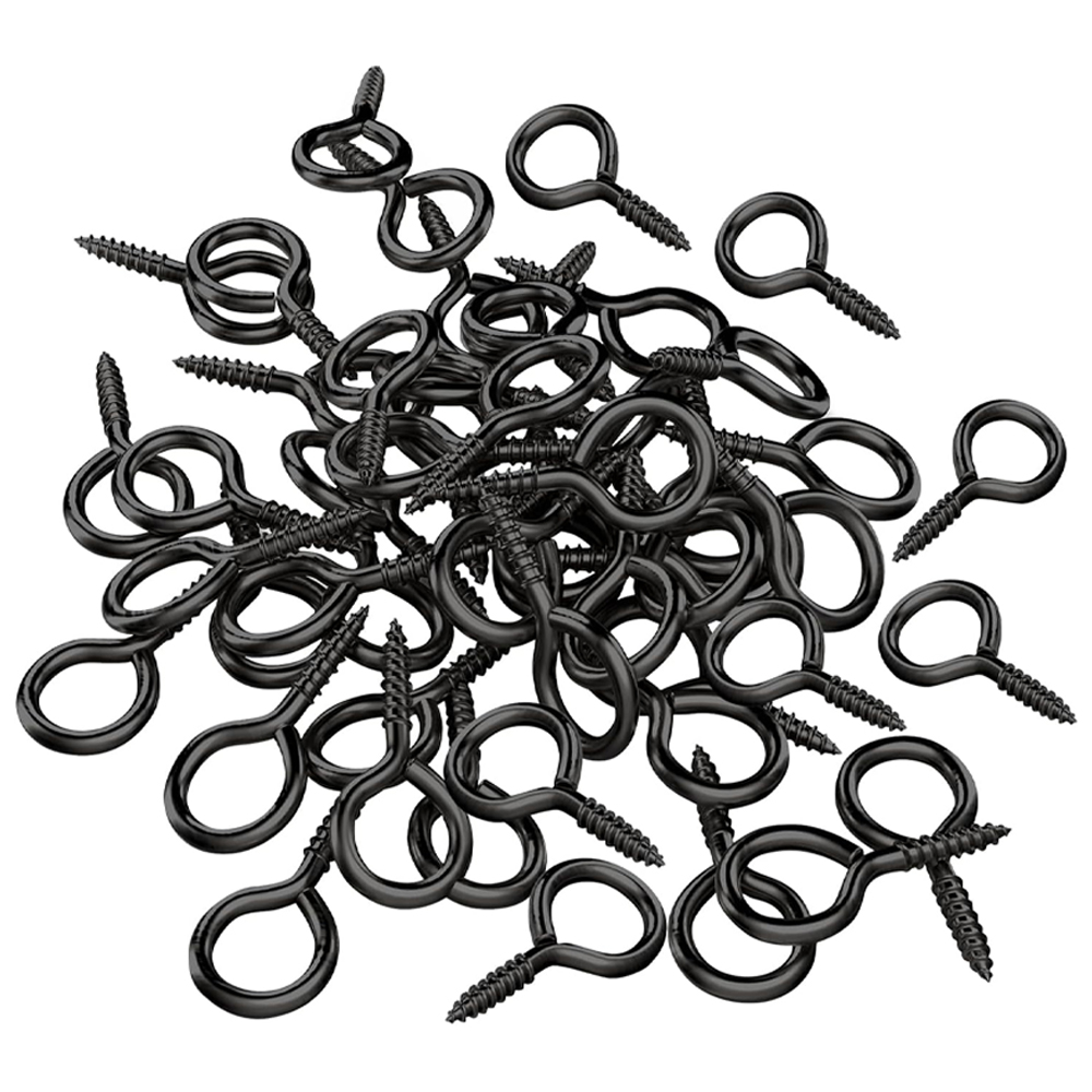Jewelry Making Eye Pins - 200 sztuk/partia Czarne Małe Mini Agrafki