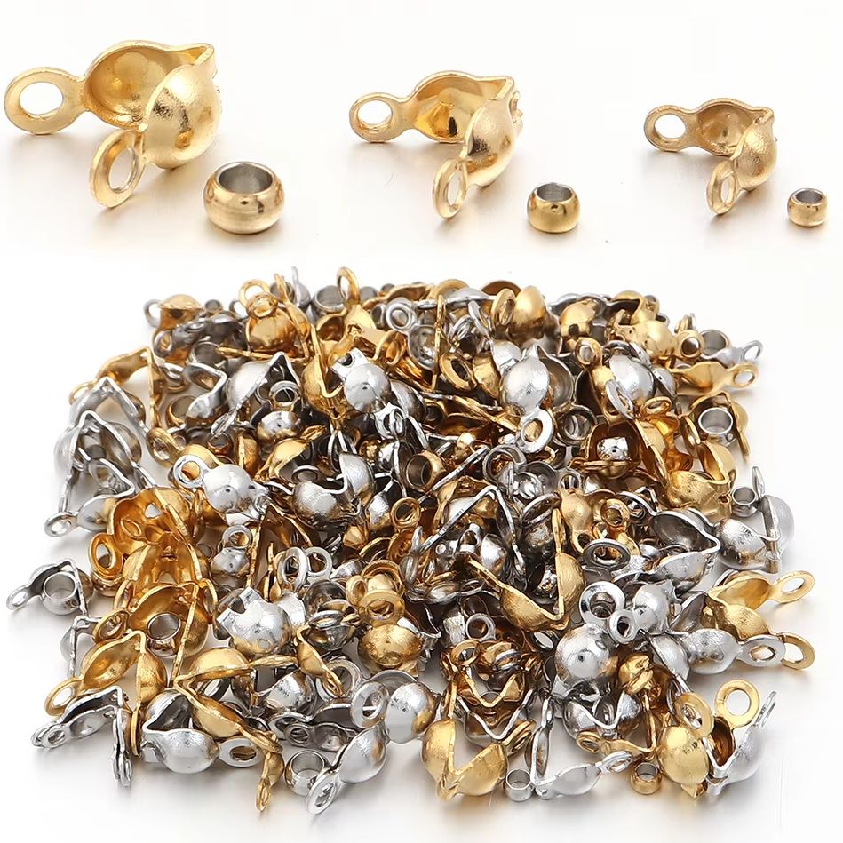 Jewelry Making Course - 40-200 szt. Złączki ze stali nierdzewnej,