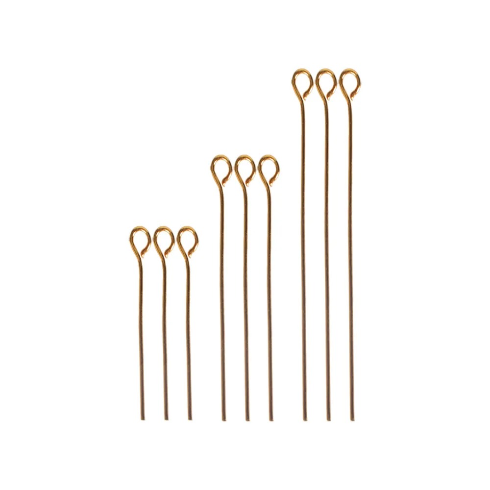 Jewelry Making Eye Pins - 200 SZT. Mini Metalowe Druciane Szpilki