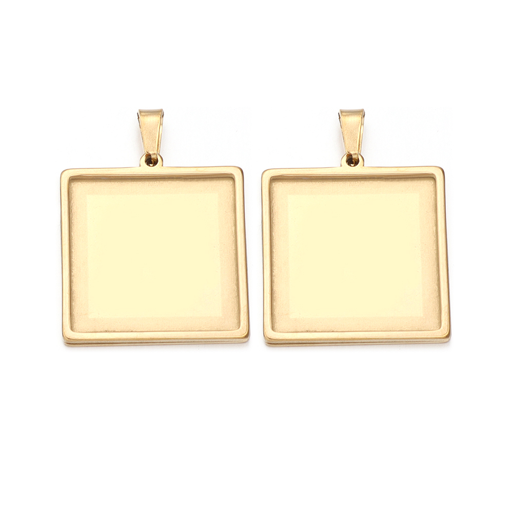 2 szt. Stal nierdzewna 10 15 2 – Pendant Blank Bezel recenzja i cena