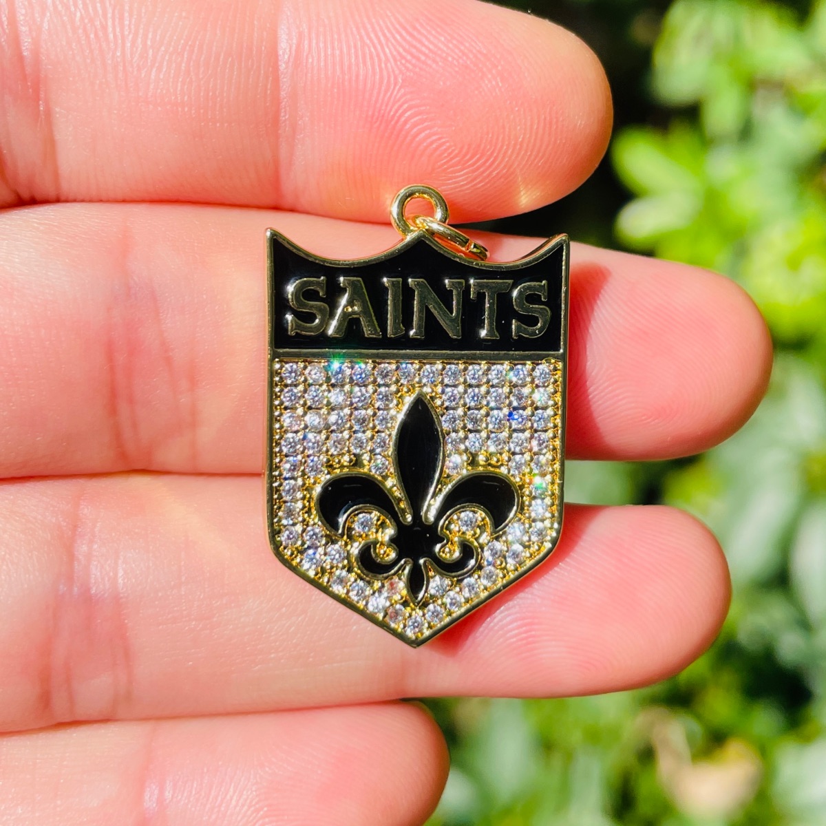 5 sztuk Micro Pave Fleur De Li – Jewelry Making New Orleans recenzja i cena