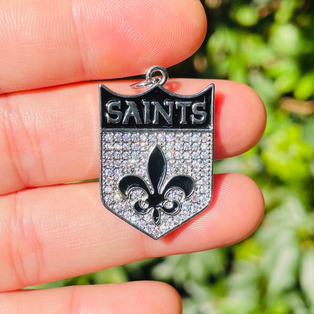 5 sztuk Micro Pave Fleur De Li – Jewelry Making New Orleans recenzja i cena
