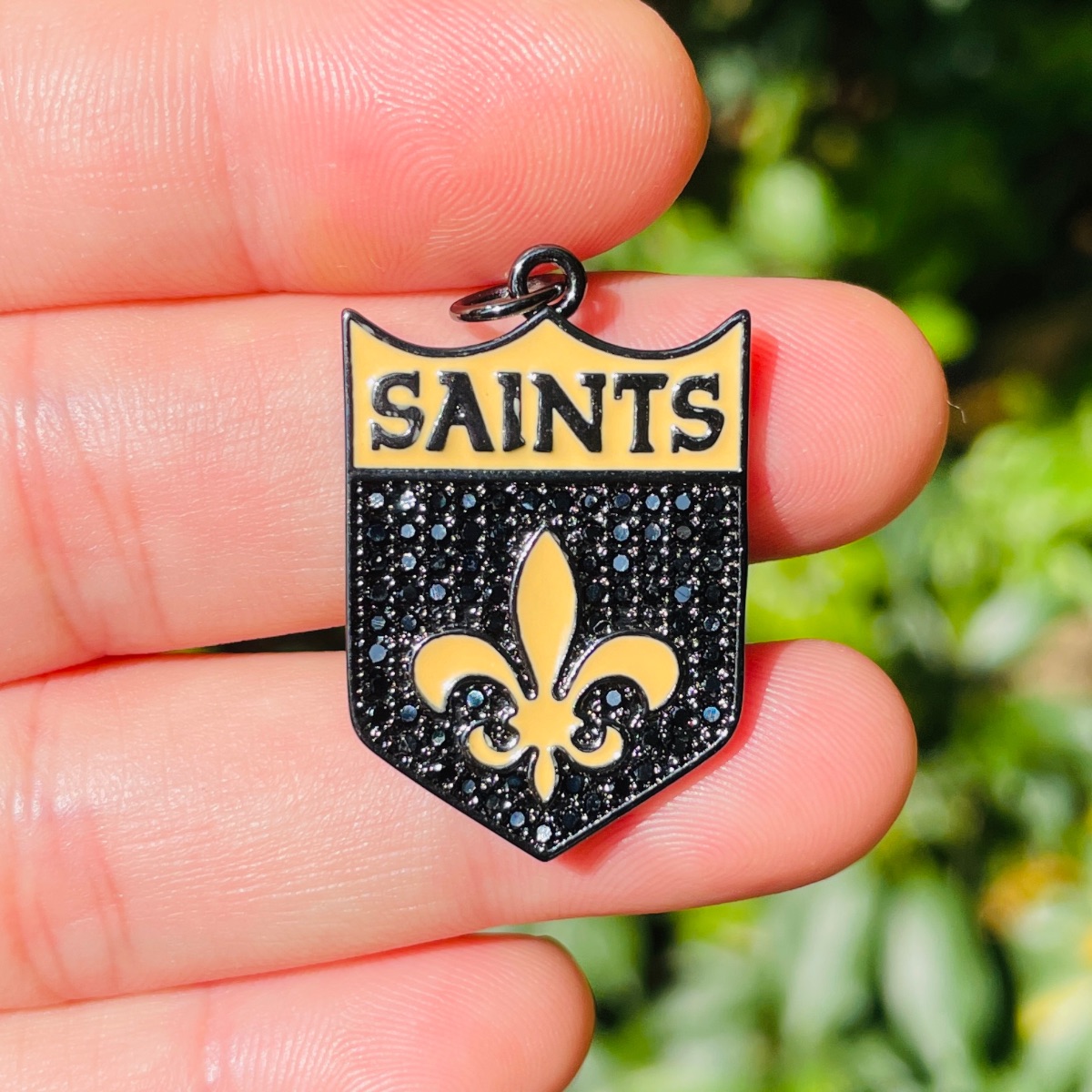 5 sztuk Micro Pave Fleur De Li – Jewelry Making New Orleans recenzja i cena