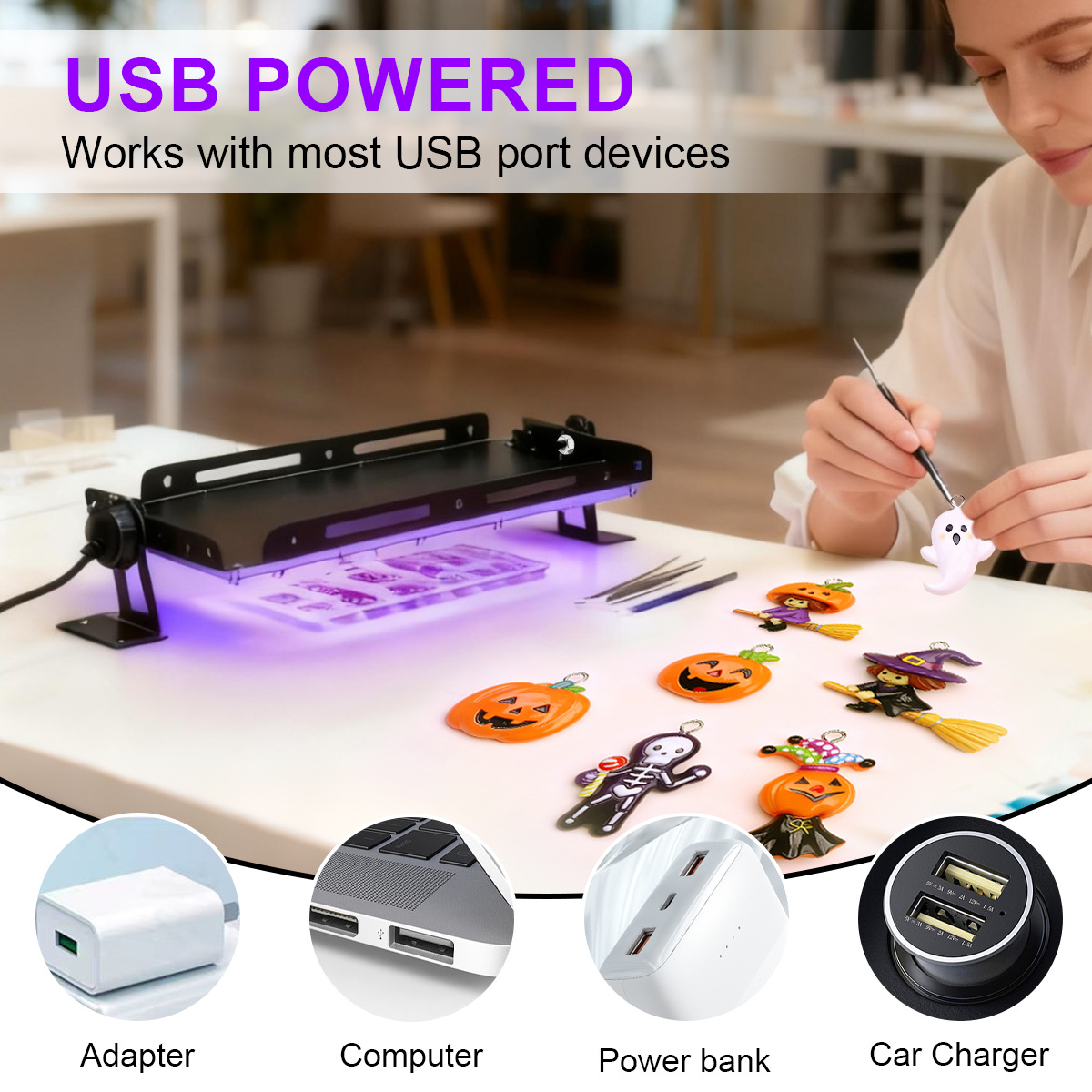 Lampa UV LED do utwardzania ży – Jewelry Making Dc recenzja i cena
