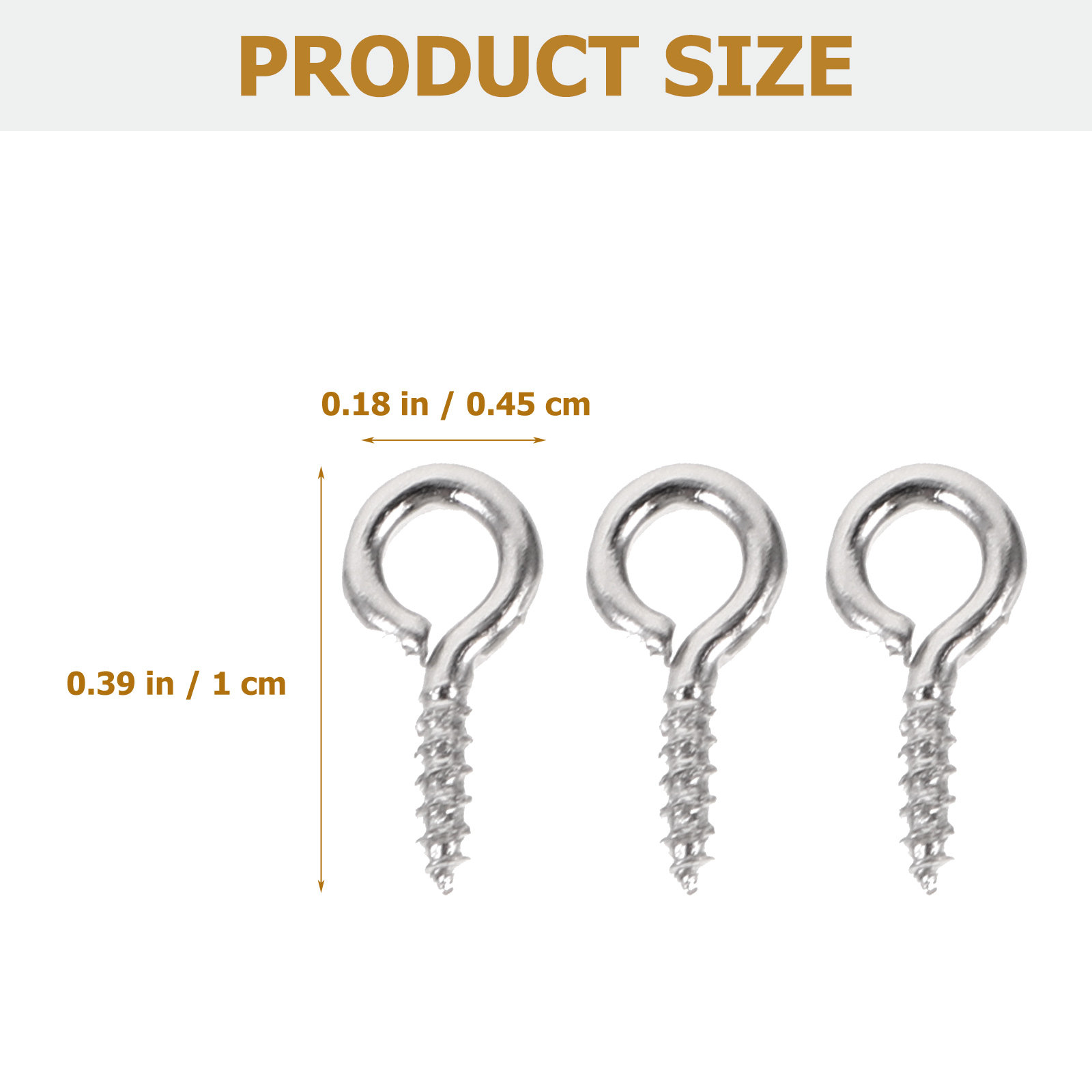 500 szt. mini śrubowych zawies – Jewelry Making Eye Pins recenzja i cena