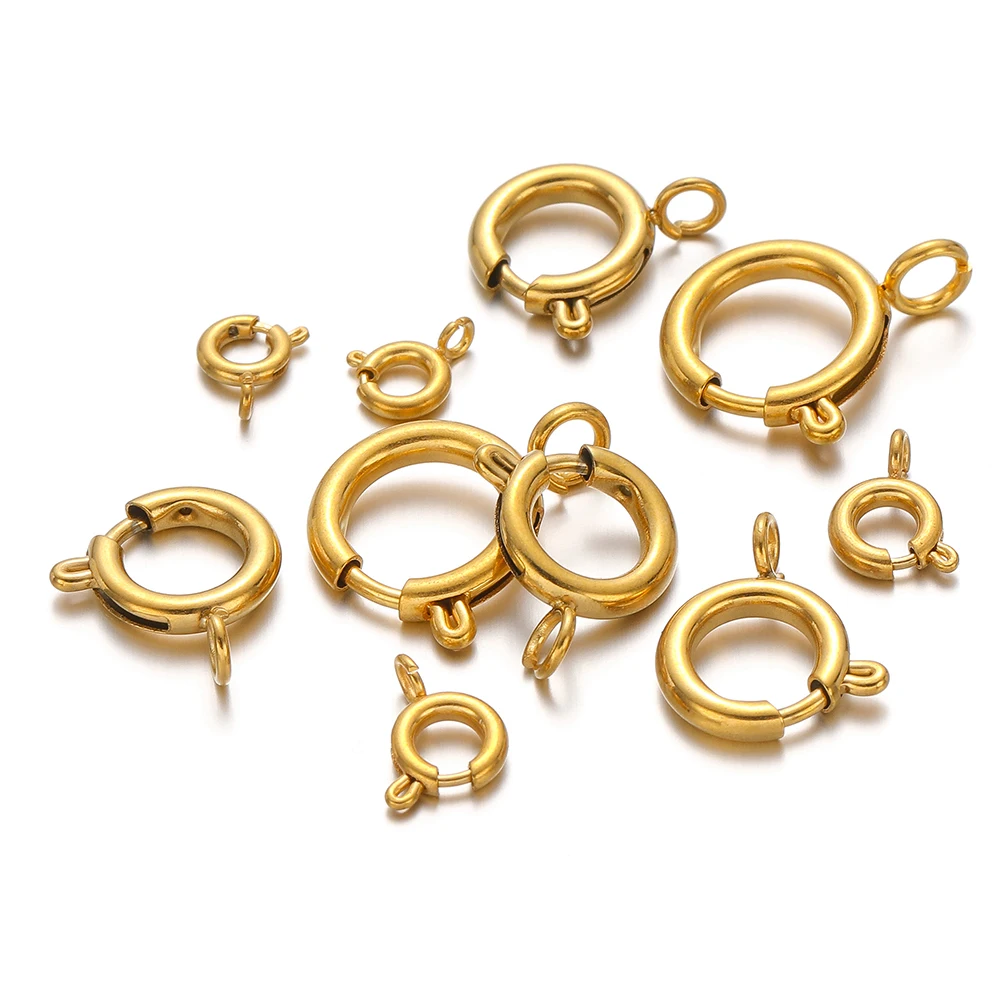 10 szt. Zapięcia sprężynowe ze – Jewelry Making Material recenzja i cena