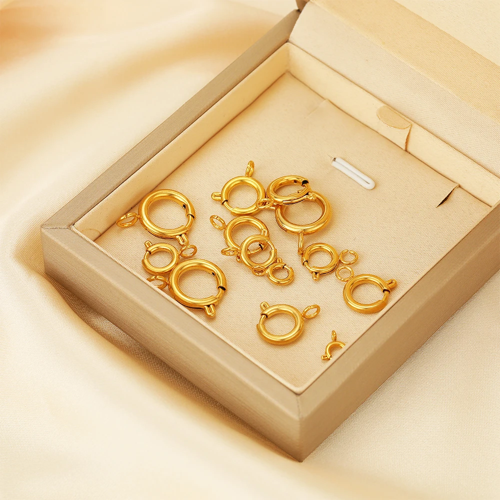 10 szt. Zapięcia sprężynowe ze – Jewelry Making Material recenzja i cena