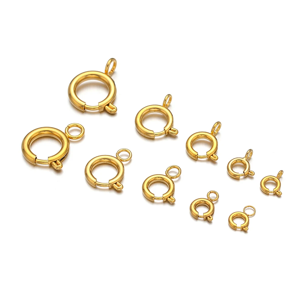 10 szt. Zapięcia sprężynowe ze – Jewelry Making Material recenzja i cena