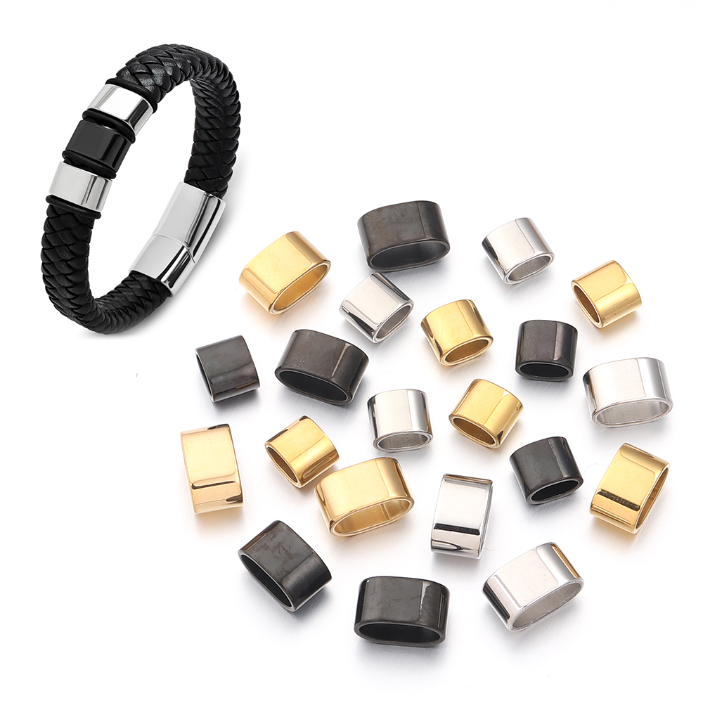 6 szt. Płaskie koraliki ze sta – Jewelry Making Hobby recenzja i cena