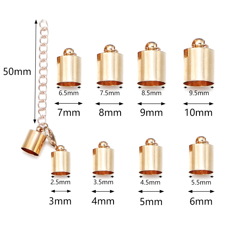 10 Zestawów Końcówek do Skórza – Jewelry Making Material recenzja i cena