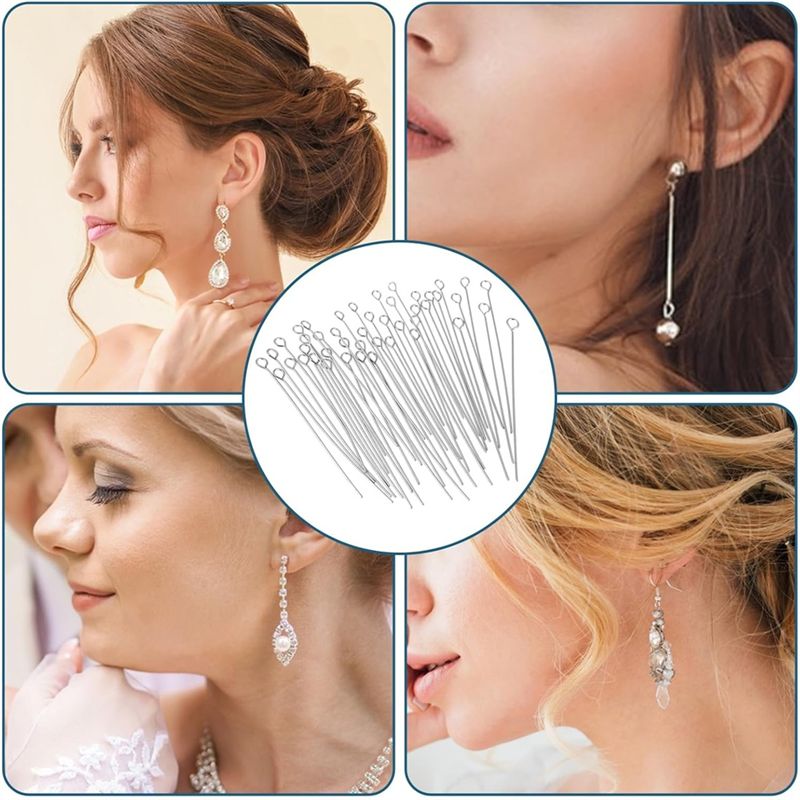 A01F-Hot 300 szt. 1,6 cala 304 – Jewelry Making Eye Pins recenzja i cena
