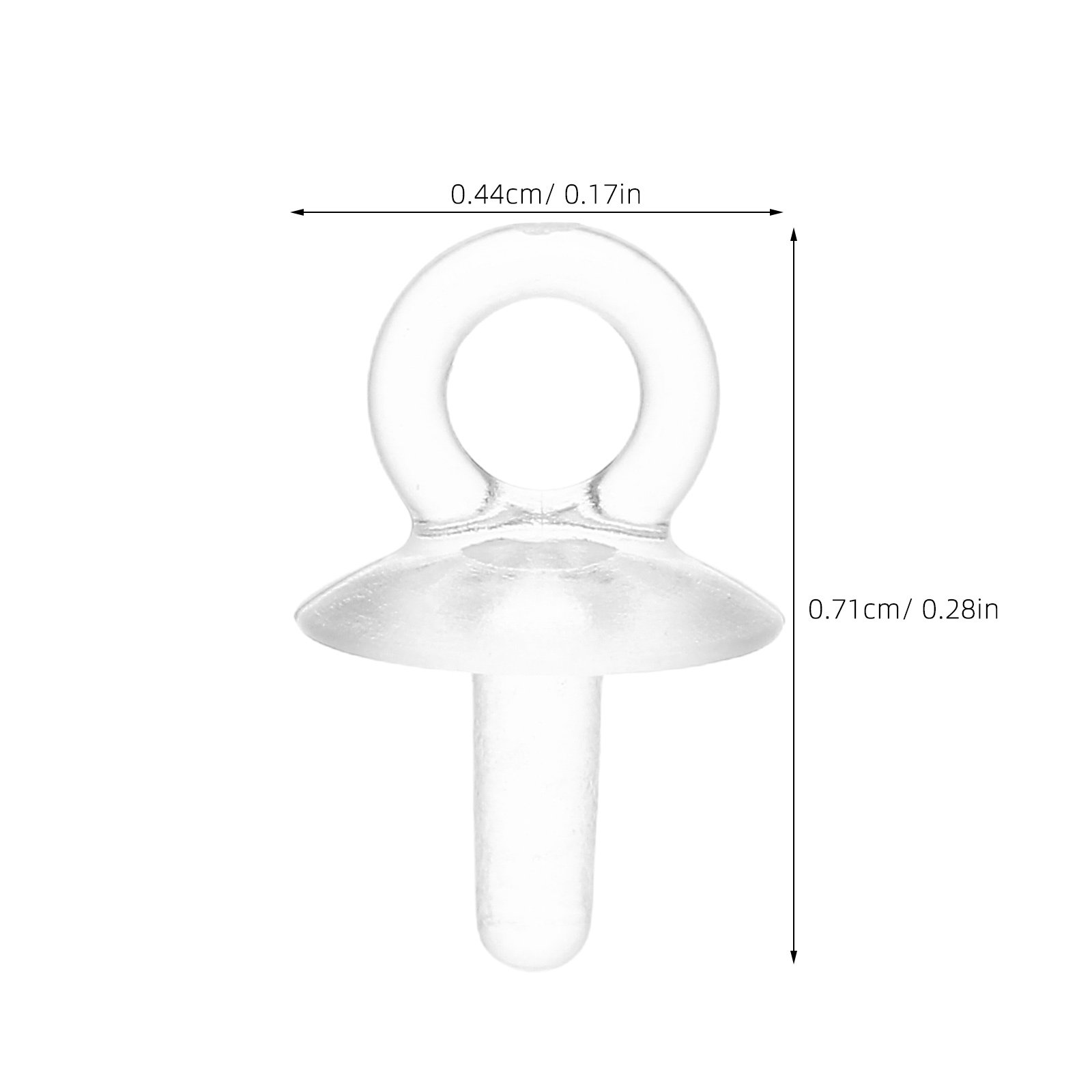 100 szt. Żywiczne kółeczka do  – Jewelry Making Eye Pins recenzja i cena