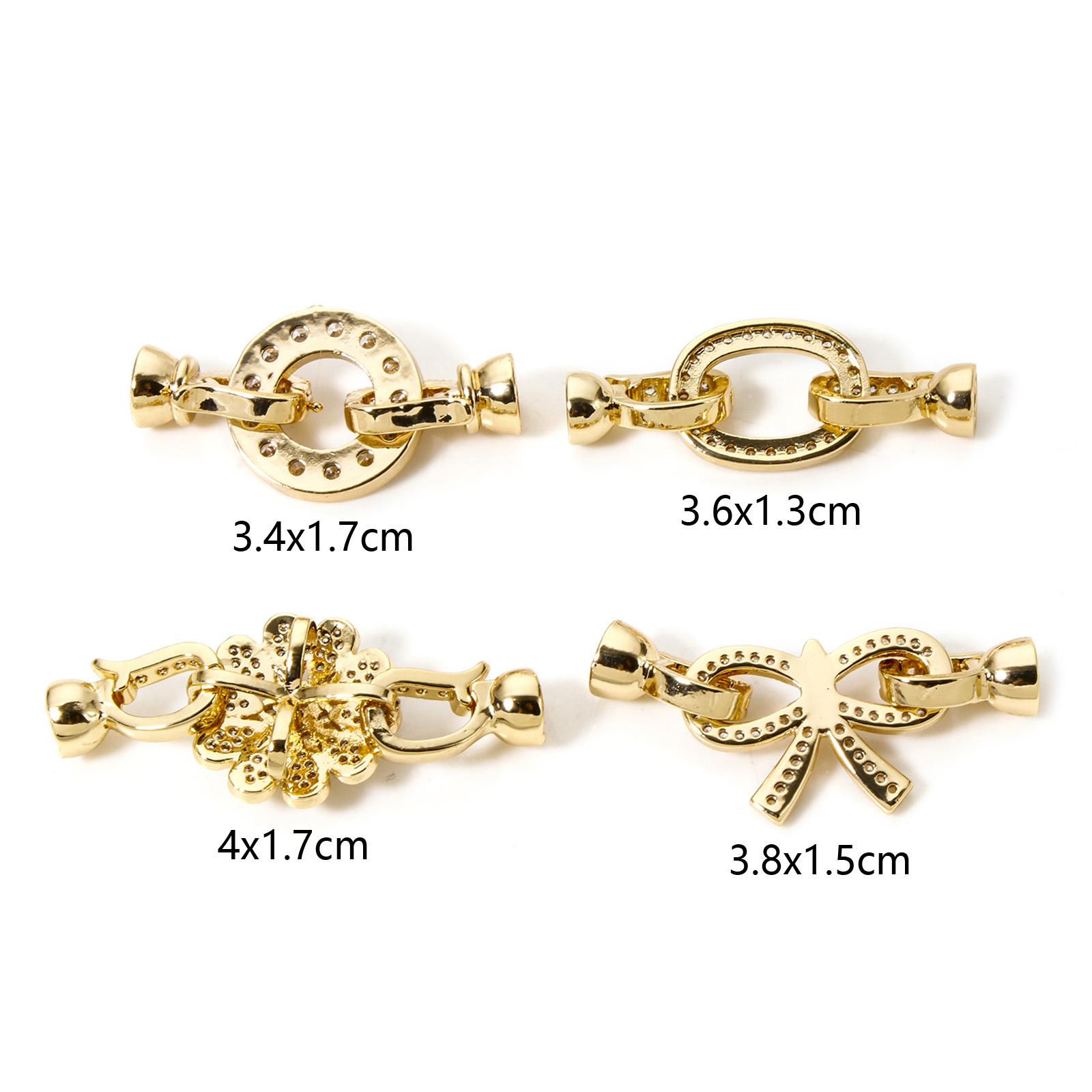 1 szt. Mosiężne składane zapię – Jewelry Making Material recenzja i cena