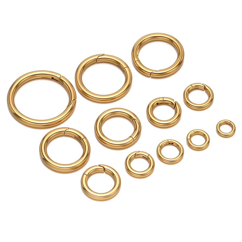 2 szt./partia Okrągłe karabińc – Jewelry Making Material recenzja i cena
