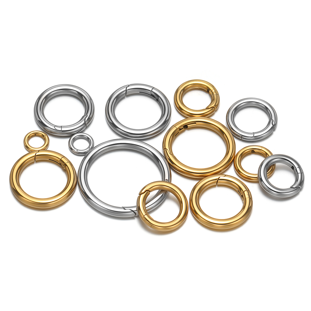2 szt./partia Okrągłe karabińc – Jewelry Making Material recenzja i cena