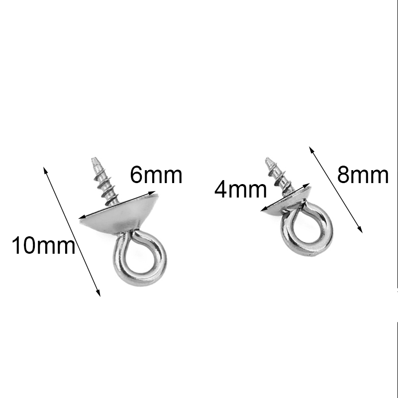 20 szt. Złączki do zawieszek z – Jewelry Making Eye Pins recenzja i cena