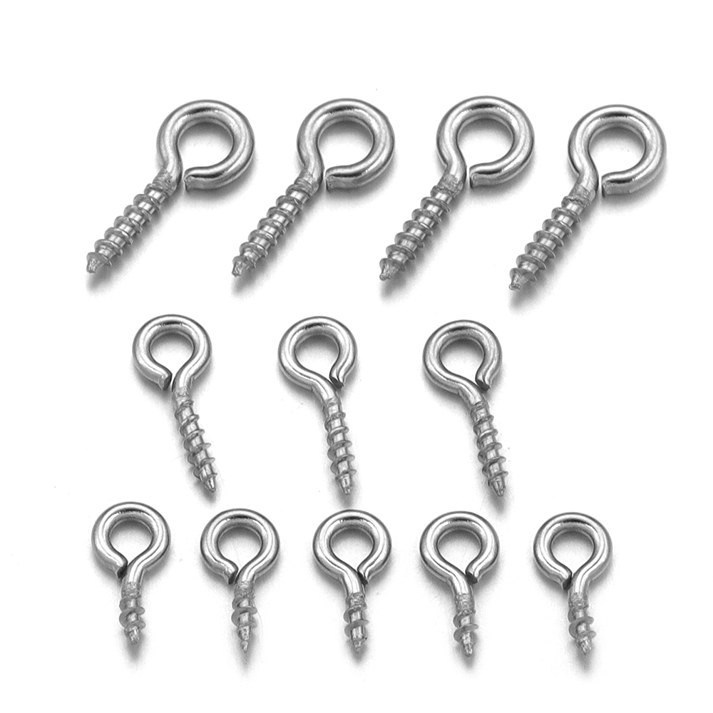 100 sztuk/partia Mini śruba ze – Jewelry Making Eye Pins recenzja i cena