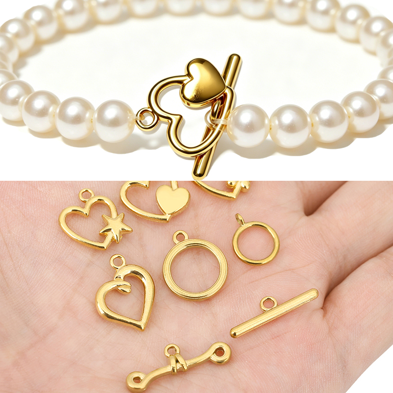5 zestawów zapięć OT ze stali  – Jewelry Making Material recenzja i cena