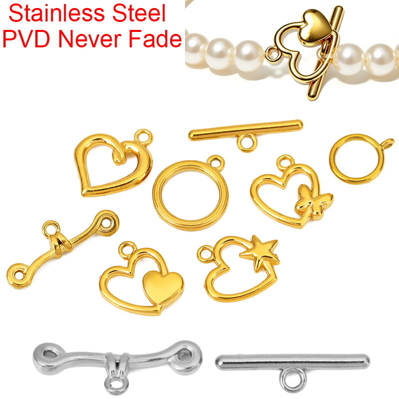 5 zestawów zapięć OT ze stali  – Jewelry Making Material recenzja i cena
