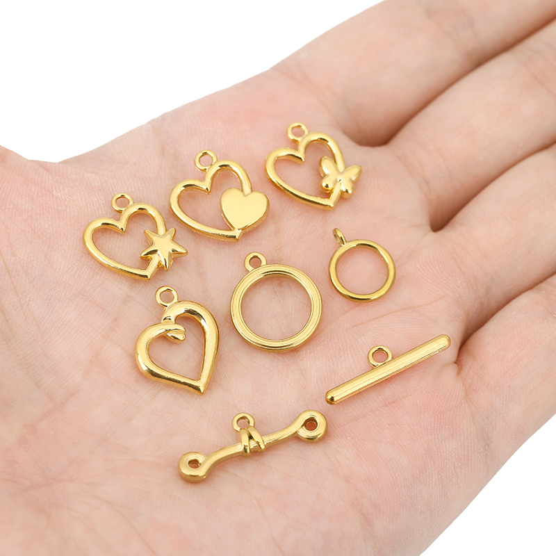 5 zestawów zapięć OT ze stali  – Jewelry Making Material recenzja i cena