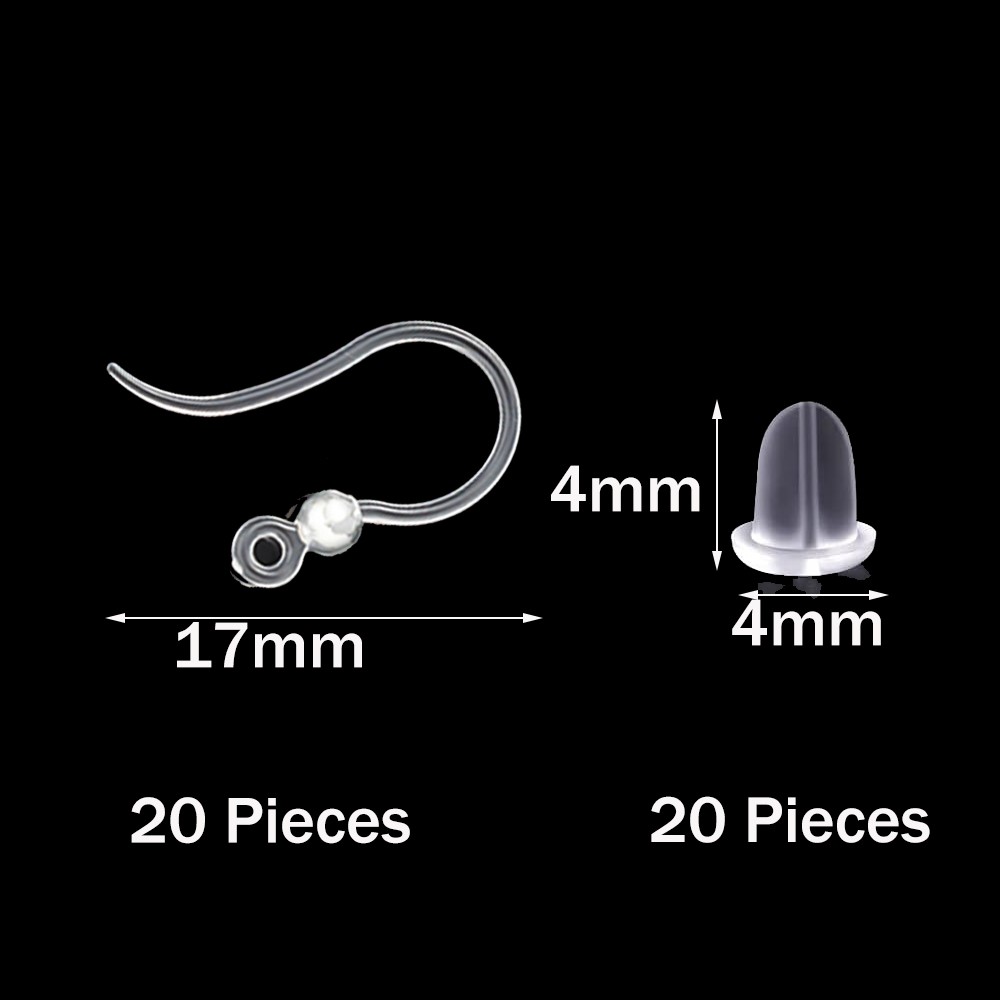 40 szt. Przezroczyste plastiko – Jewelry Making Material recenzja i cena