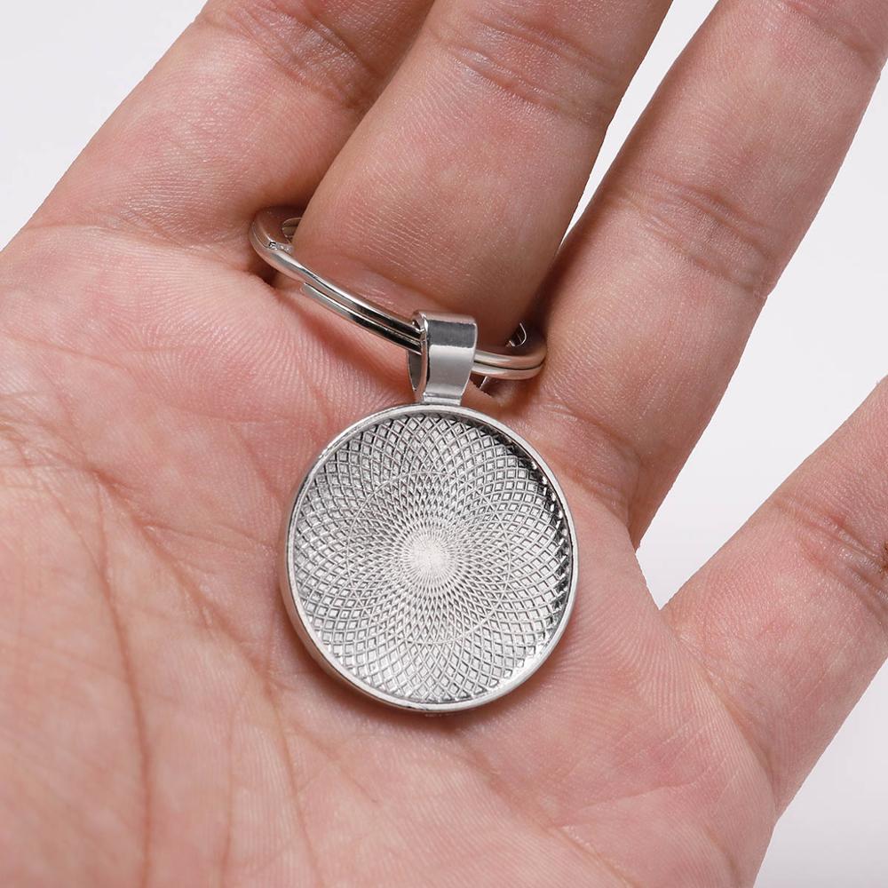 5 sztuk/partia 25mm brelok z w – Pendant Blank Bezel recenzja i cena