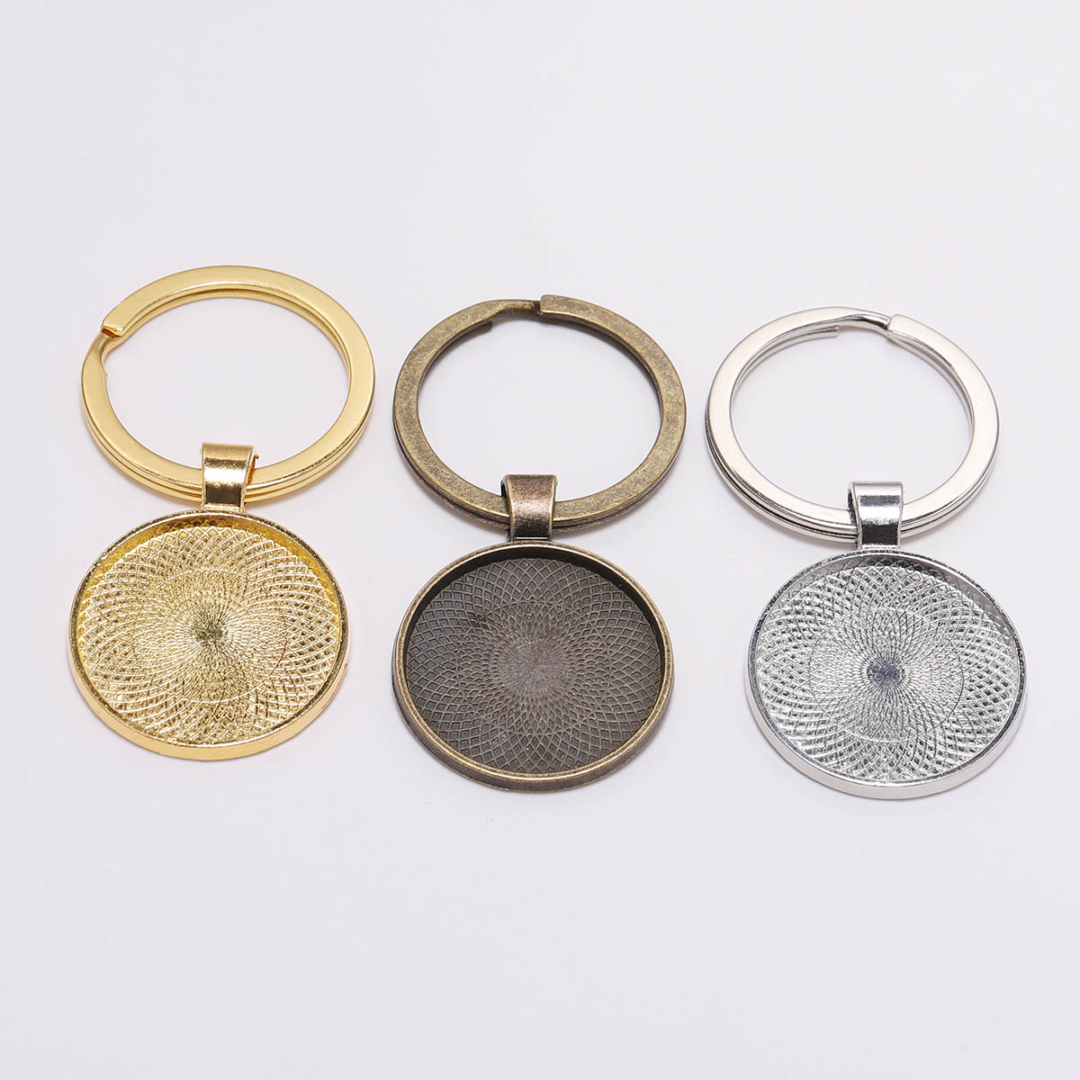 5 sztuk/partia 25mm brelok z w – Pendant Blank Bezel recenzja i cena