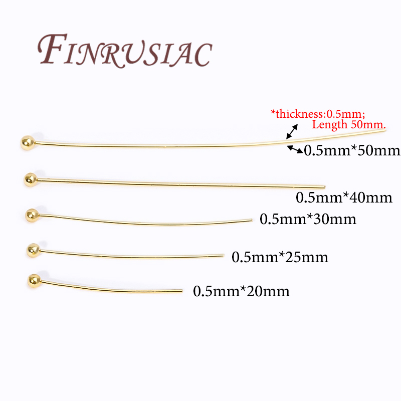 50 sztuk 20-50mm pozłacane szp – Jewelry Making Eye Pins recenzja i cena