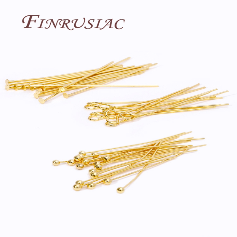 50 sztuk 20-50mm pozłacane szp – Jewelry Making Eye Pins recenzja i cena