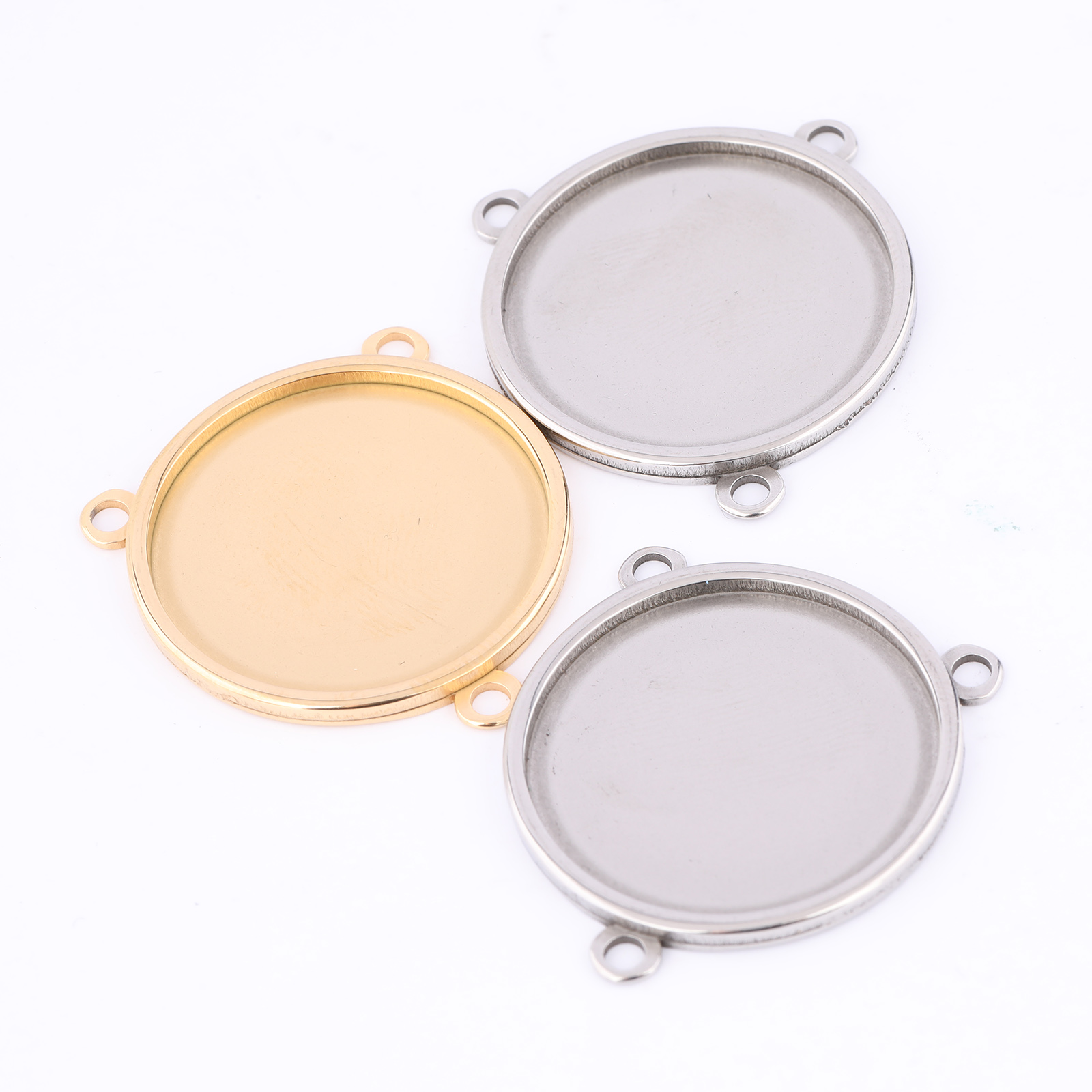 5 szt. Stal nierdzewna pozłaca – Pendant Blank Bezel recenzja i cena
