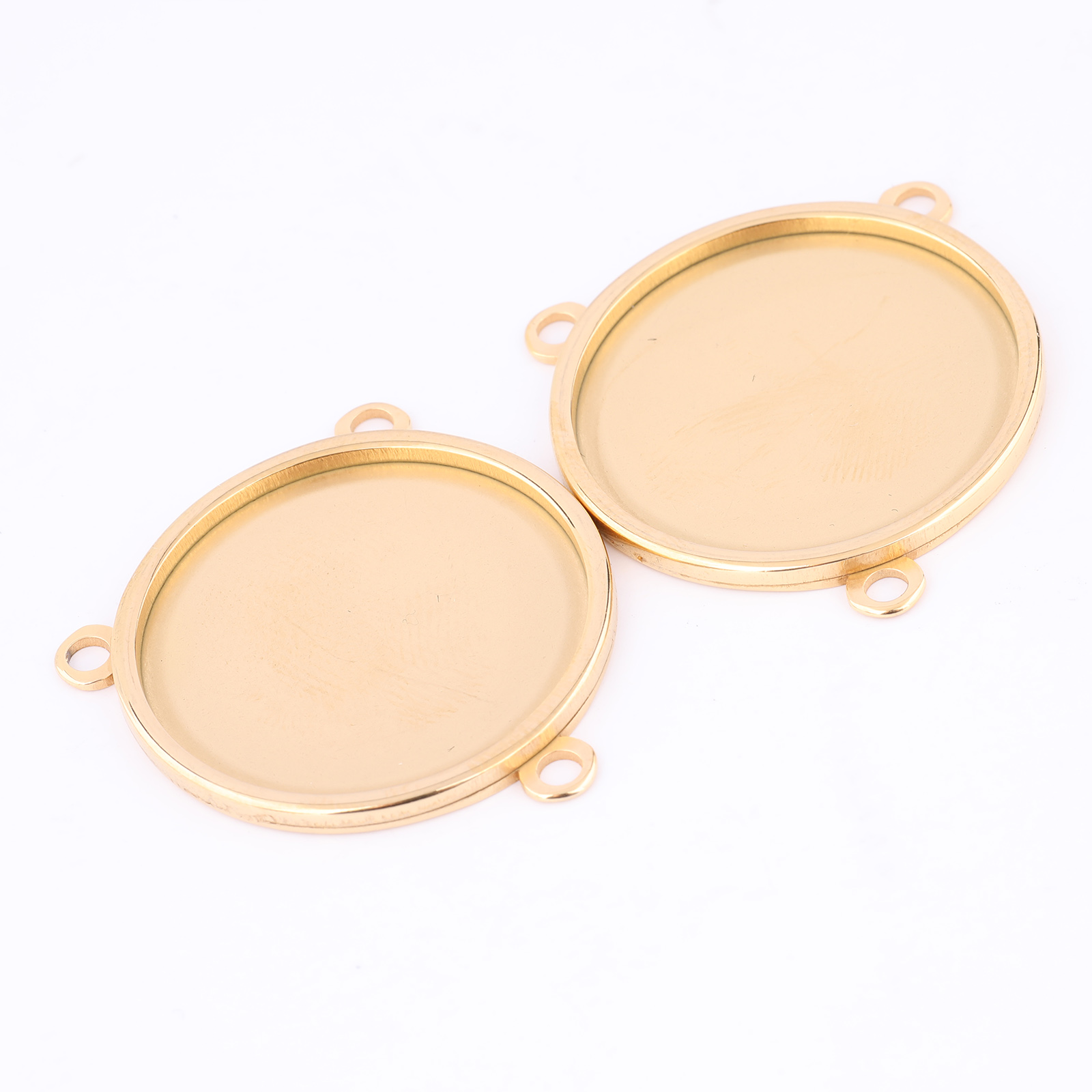 5 szt. Stal nierdzewna pozłaca – Pendant Blank Bezel recenzja i cena